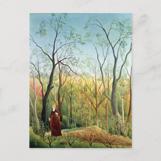 The Walk in the Forest, 1886-90 Briefkaart (Voorkant)