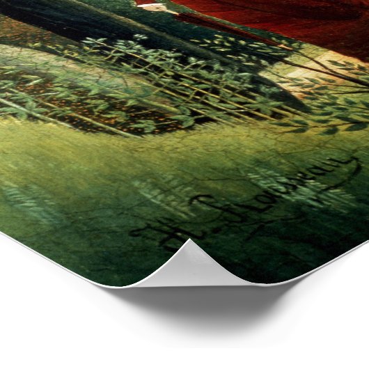 The Walk in the Forest, 1886-90 Poster (Hoek)