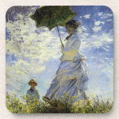 The Walk, Lady met Parasol Bier Onderzetter (Voorkant)