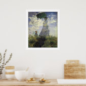 The Walk, Lady met Parasol Poster (Keuken)