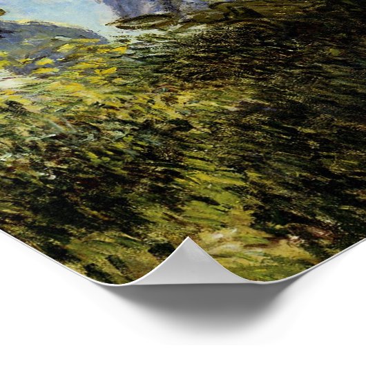 The Walk, Lady met Parasol Poster (Hoek)