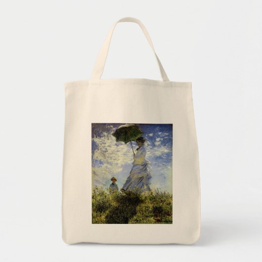 The Walk, Lady met Parasol Tote Bag (Voorkant)