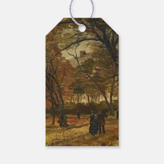 The Walker Among Autumn Leave beroemd gemaakt door Cadeaulabel (Voorkant)