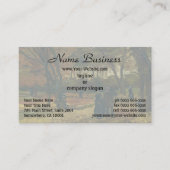 The Walker Among Autumn Leave beroemd gemaakt door Visitekaartje (Voorkant)