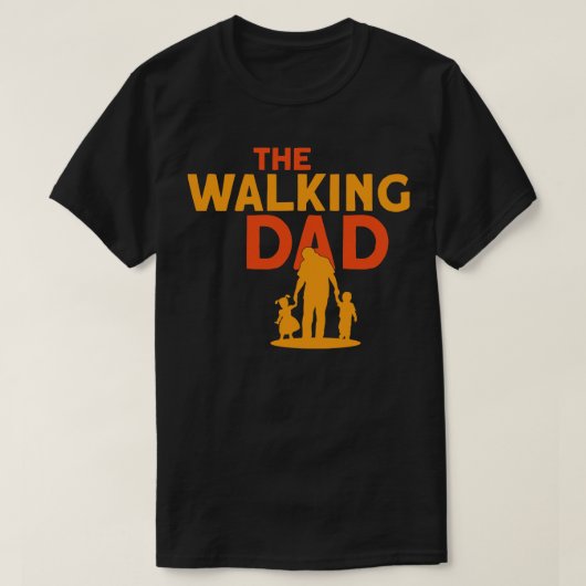 The Walking Dad Fathers Day T-shirt (Design voorkant)
