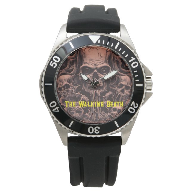 The walking death horloge (Voorkant)