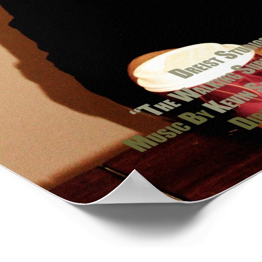 "The Walking Support Cast" — Citeert Poster (Hoek)