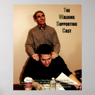 "The Walking Supporting Cast" - Officieel Poster