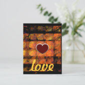 The Wall Love Briefkaart (Staand voorkant)