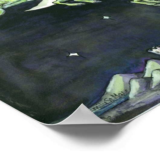 The Wand of Wisteria - Print (Hoek)