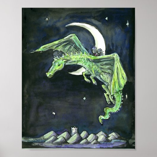 The Wand of Wisteria - Print (Voorkant)