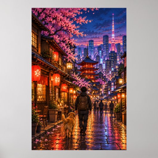 The Wanderer Tokio Poster (Voorkant)