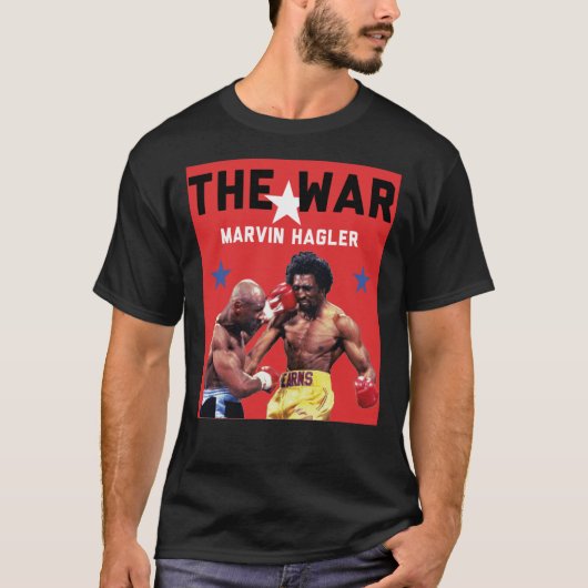 The war Hagler v Hearns Essential T-Shirt (Voorkant)