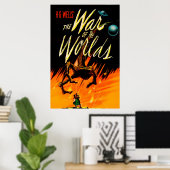 The War of The Worlds 1953 Bioscooprelease Poster (Thuiskantoor)