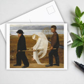 The Wared Angel, Simberg Briefkaart