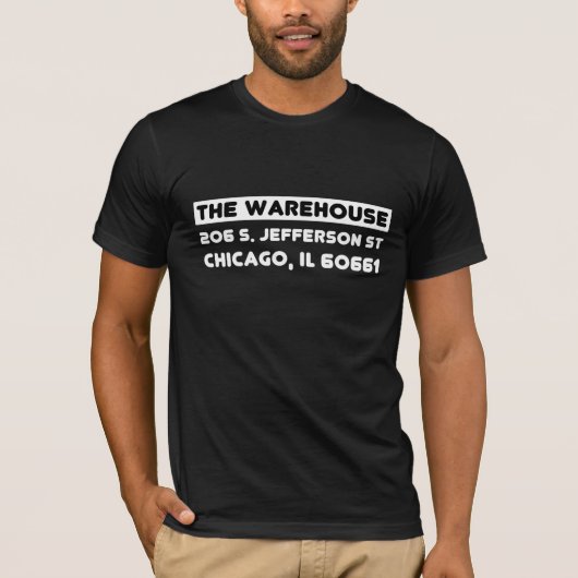 The Warehouse Chicago T-shirt (Voorkant)