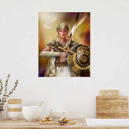 The Warrior Bride Poster (Keuken)