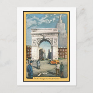 The Washington Arch, New York Briefkaart