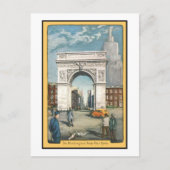 The Washington Arch, New York Briefkaart (Voorkant)