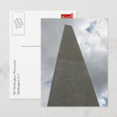 The Washington Monument, Washington D.C. Briefkaart (Voorkant / Achterkant)