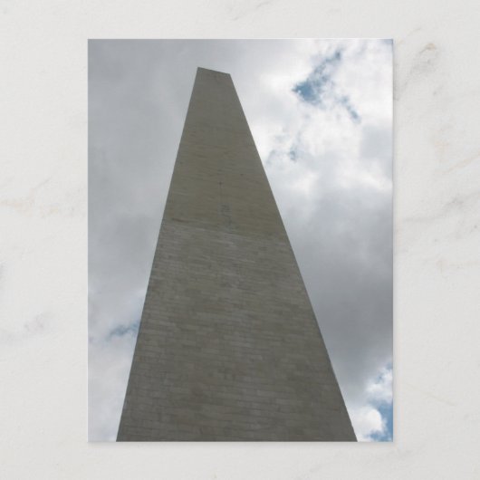 The Washington Monument, Washington D.C. Briefkaart (Voorkant)