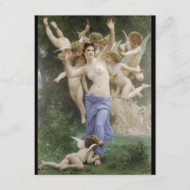 The Wasps Nest by Bouguereau Briefkaart