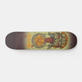 The Watcher #1 - Groen Persoonlijk Skateboard (Horizontaal)