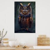 The Watcher in the Bossen - Muurschildering van he Poster (Keuken)