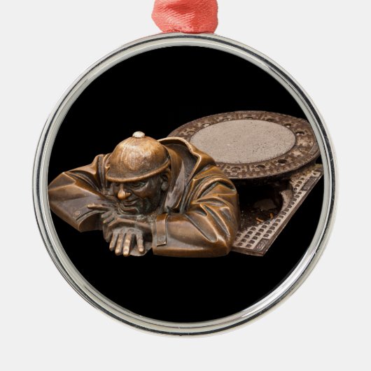 The Watcher Metalen Ornament (Voorkant)