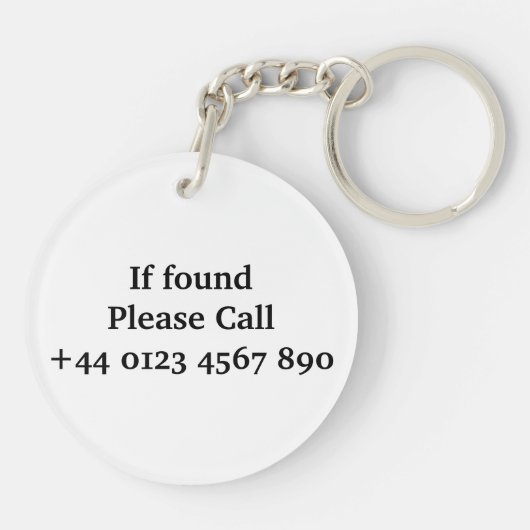 🔑 "The Watcher" Weirdcore Keyring 🔑 Sleutelhanger (Achterkant)