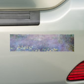The Water Lilies - Morning, Claude Monet Bumpersticker (Op auto)