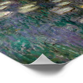 The Water Lilies - Morning, Claude Monet Poster (Hoek)