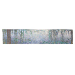The Water Lilies - Morning with Willows, Monet Korte Tafelloper
