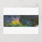 The Water Lilies - Setting Sun, Claude Monet, 1916 Briefkaart (Voorkant)