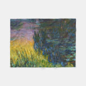 The Water Lilies - Setting Sun, Claude Monet, 1916 Fleece Deken (Voorkant (Horizontaal))