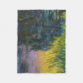 The Water Lilies - Setting Sun, Claude Monet, 1916 Fleece Deken (Voorkant)