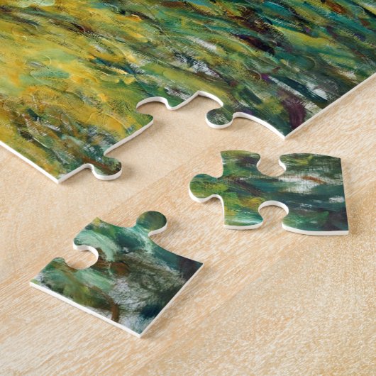 The Water Lilies - Setting Sun, Claude Monet, 1916 Legpuzzel (Zijkant)