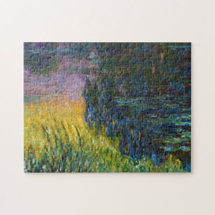 The Water Lilies - Setting Sun, Claude Monet, 1916 Legpuzzel