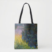 The Water Lilies - Setting Sun, Claude Monet, 1916 Tote Bag (Voorkant)