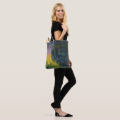 The Water Lilies - Setting Sun, Claude Monet, 1916 Tote Bag (Op model)