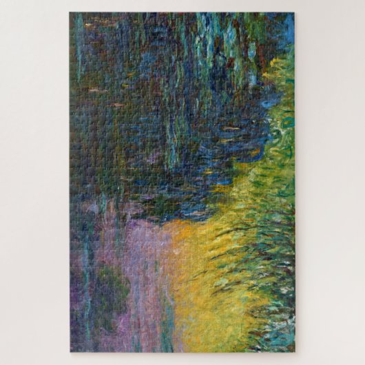 The Water Lilies - Setting Sun, Claude Monet Legpuzzel (Verticaal)