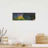 The Water Lilies - Setting Sun, Claude Monet Poster (Keuken)