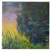 The Water Lilies - Setting Sun, Claude Monet Tegeltje (Voorkant)