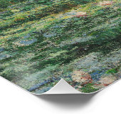 The Water-Lily Pond, Landscape Oil Painting, Monet Perfect Poster (Hoek)