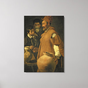The Water Seller of Sevilla, c.1620 (olie op canva Canvas Afdruk