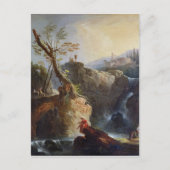 The Waterfall, 1773 Briefkaart (Voorkant)