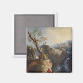 The Waterfall, 1773 Magneet (Voorkant / Achterkant)