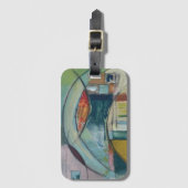 The "Waterfalls" Bagagelabel (Voorkant (verticaal))