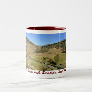 The Watkin Path, Snowdonia, mok Noord-Wales