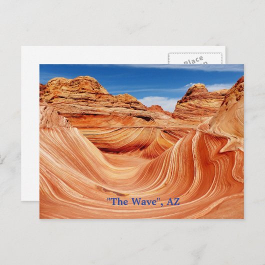"The Wave", Briefkaart Arizona (Voorkant / Achterkant)